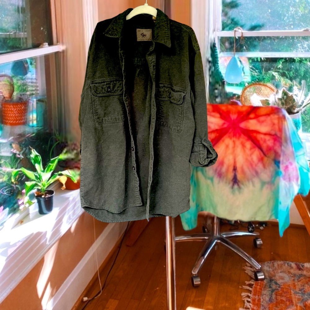 green islander button down 🌊 - Picture 1 of 4